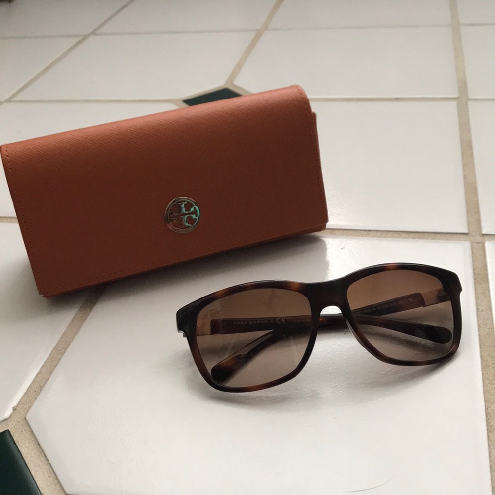 Tory Burch tortoise sunglasses